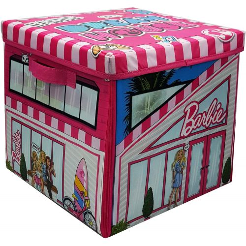  Neat-Oh Barbie ZipBin 40 Doll Dream House Toy Box & Playmat