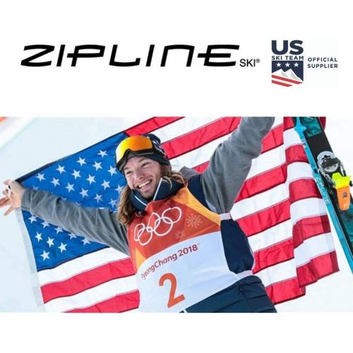  Zipline Ski Poles Carbon Composite Graphite Lollipop- U.S. Ski Team Official Supplier