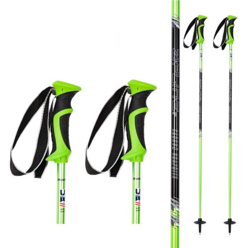  Zipline Ski Poles Carbon Composite Graphite Lollipop- U.S. Ski Team Official Supplier