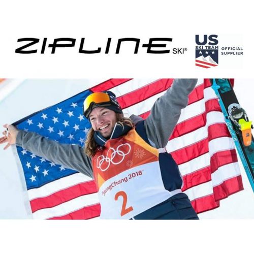  Zipline Ski Poles Carbon Composite Graphite Lollipop- U.S. Ski Team Official Supplier