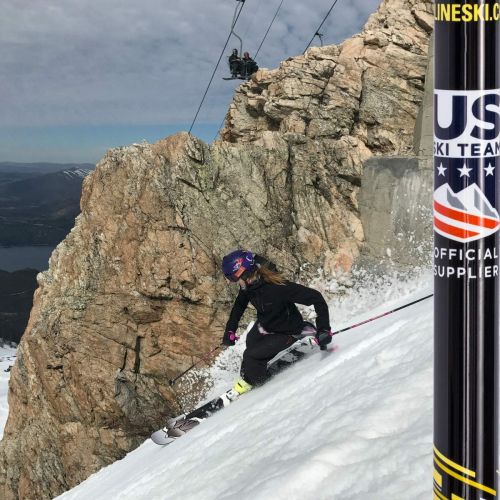  Zipline Ski Poles Carbon Composite Graphite Lollipop- U.S. Ski Team Official Supplier