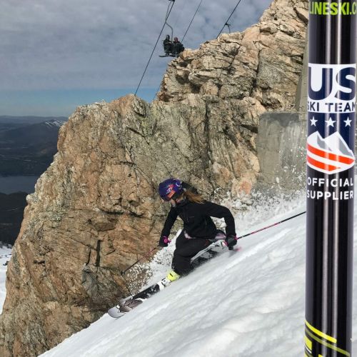  Zipline Ski Poles Carbon Composite Graphite Lollipop- U.S. Ski Team Official Supplier