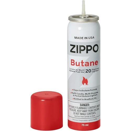 Zippo 3807 Butane Fuel, 75 ml Packaging May Vary, 42 Gram, 42 gram