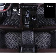 Zisedehai zisedehai Custom Fit XPE Leather 3D Full Surround Waterproof Car Floor Mats for Honda Civic Accord CRV HRV Before After Lining Waterproof pad(Black)