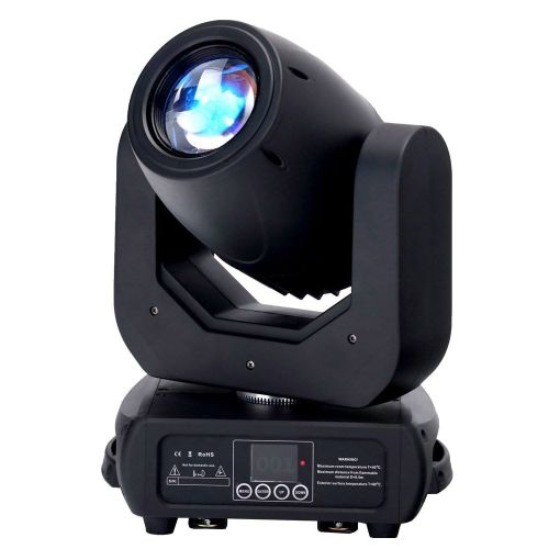  Zitalighting 150W Moving Head Lights RGBW 8 Colors LED Light DMX512 Gobo Spot DJ Lighting Beam Wash Spot Stage light Christmas Party Wedding Live Show Lighting