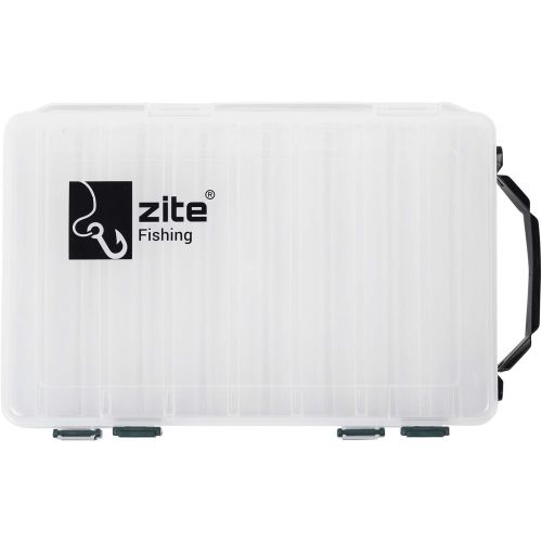  [아마존베스트]Zite Fishing Fishing Box Set - 3 Pieces Tackle Boxes 27 cm 2 Sided Plastic Box Bait Box Fishing Bait Hard Bait Box