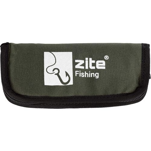  [아마존베스트]Zite Fishing Trout Spoon Pencil Case - 18 x 8.5 cm Trout Blinker Case Bag - For Ultra-Light Trout Baits