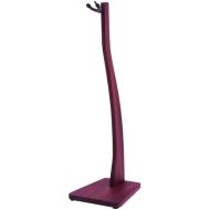 Zither Handcrafted Wood Violin or Viola Stand with Bow Holder - Purple Heart