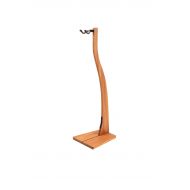 Zither USA Zither Wooden Guitar Stand - Handcrafted Solid Mahogany Wood Floor Stands Best for Acoustic, Electric and Classical Guitars, Made in USA