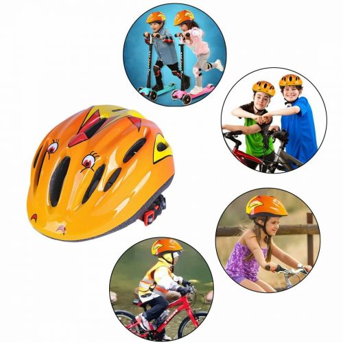  Zjoygoo 2018 Cute Cartoon Pink Bicycle Cycle Cycling Bike Helmets Protective Gear for Toddler Child Children Kids Safety Protection,Ultra-light Outdoor Sports Kid Helmet Hard Hat for Boy G