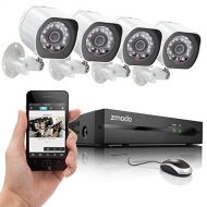 Zmodo SPoE Security System - 4 Channel NVR & 4 x 720p IP Cameras with No Hard Drive