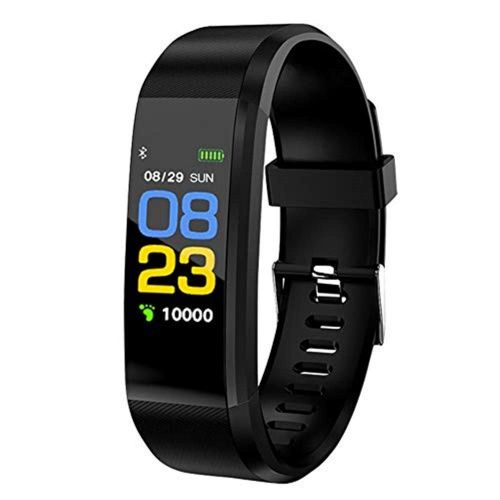  Znshx Smart Wristband Fitness Tracker HR Activity Tracker Watch with Heart Rate Monitor IP67 Waterproof Smart Bracelet as Calorie Counter Pedometer Watch Fitness Trackers (Color :