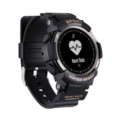  Znshx Smart Wristband Bluetooth Smart Bracelet Outdoor Grade IP68 Waterproof Multifunction Swimming Running Fashion Sports Watch Fitness Trackers (Color : Black)