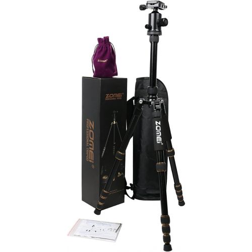  ZoMei Z669 Magnesium Aluminum Alloy Travel Camera Tripod with Ball Head for Canon,Sony,DSLR