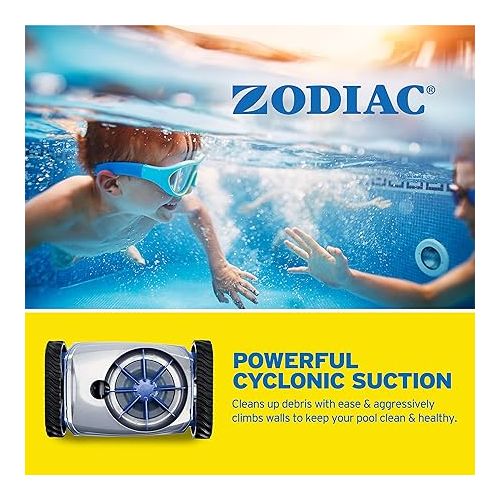  Zodiac MX6 Automatic Suction-Side Pool Cleaner Vacuum for In-ground Pools