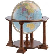 Zoffoli Globes USA Mercatore Floor Globe, 24-Inch, Blue Ocean