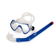 Zoggs Reef Explorer Junior Rentner Schnorchel und Mask, Badehose Schwimmbad Tauchen - 6-14 Jahre, blue