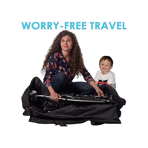  Stroller Travel Bag for Standard or Double/Dual Strollers