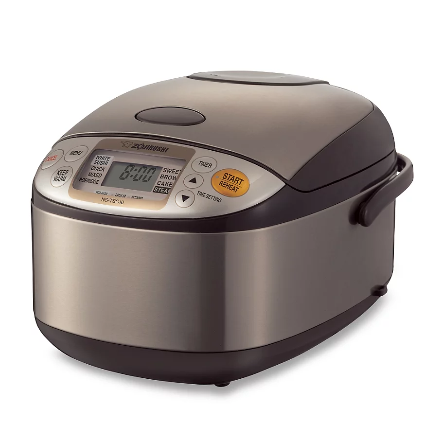 Zojirushi 5-12 Cup Micom Rice Cooker and Warmer in Stainless Steel
