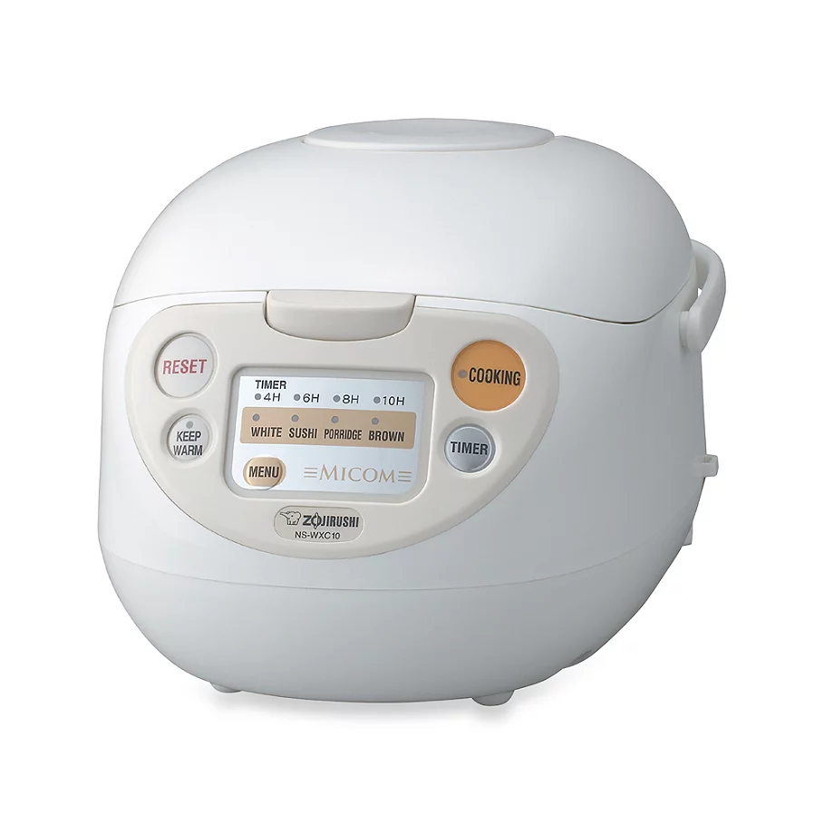  Zojirushi 5-12 Cup Micom Rice Warmer & Cooker in White