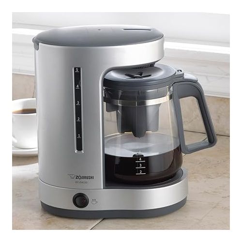  Zojirushi EC-DAC50 Zutto 5-Cup Drip Coffeemaker,Silver