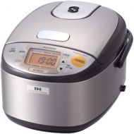 Zojirushi NP-GBC05XT Induction Heating System Rice Cooker and Warmer, 0.54 L, Stainless Dark Brown