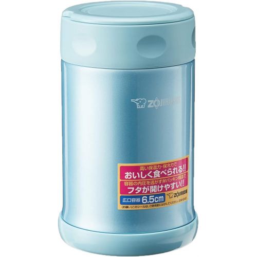  Zojirushi SW-EAE50AB Stainless Steel Food Jar, 17-Ounce/0.5-Liter, Aqua Blue