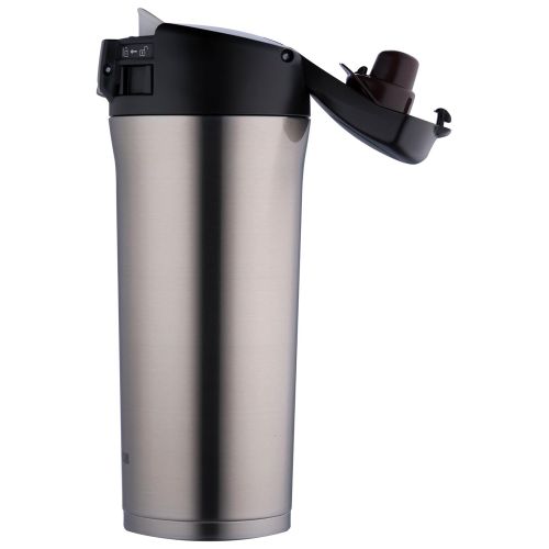  Zojirushi SM-YAE48XA Travel Mug, 16 oz, Stainless Steel