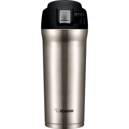  Zojirushi SM-YAE48XA Travel Mug, 16 oz, Stainless Steel