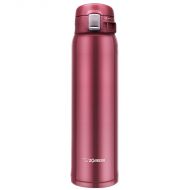 Zojirushi SM-SD60RC Stainless Steel Mug 20-Ounce Clear Red