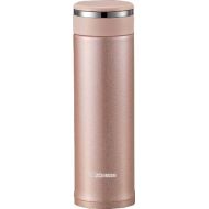 Zojirushix6682;x65E0; Sm-Jte46Px Stainless Steel Travel Mug With Tea Leaf Filter, 0.46-Liter, 16 oz, Pink Champagne