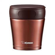 Zojirushi stainless steel food jar 260ml Nuts Brown SW-GC26-TA