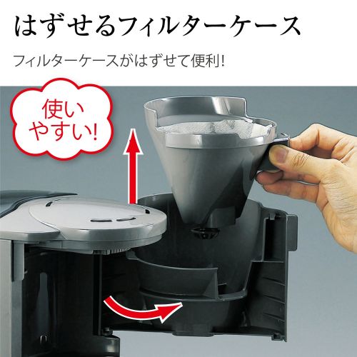  Zojirushi ZOJIRUSHI stainless server coffee maker for five cups EC-KT50-RA