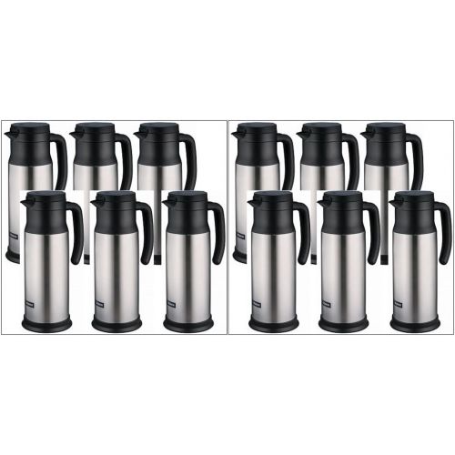  Zojirushi SH-MAE10 Stainless Vacuum Creamer/Dairy Server, Stainless, 12 PACK: Kitchen & Dining