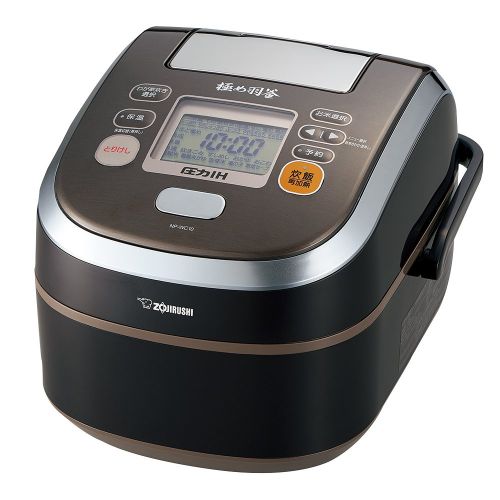  Zojirushi pressure IH rice cooker Iron extremely Hagama 5.5 Go prime Brown NP-WD10-TZ