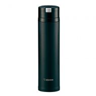 Zojirushi water bottle stainless mug carbon black [Quick & Easy open lock]