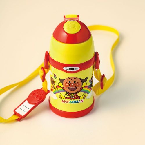  Zojirushi ZOJIRUSHI Stainless Cool Bottle ANPANMAN Straw type ST-ZG45A-ER Yellow 450ml