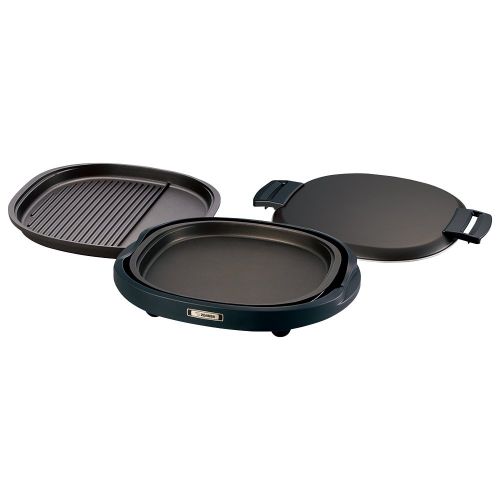  Zojirushi ZOJIRUSHI Two hot plate Grooved Yakiniku (Grilled meat) plate & flat plate EA-BJ20-TD