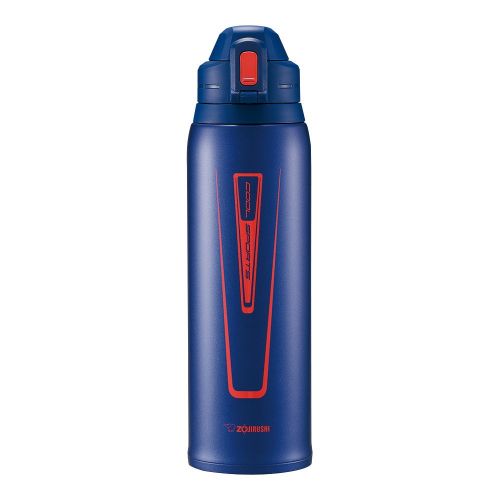  Zojirushi Water Bottle Straight Drink Sports Type Stainless Cool Bottle 1.55L Orange Navy SD-EC15-AD