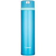 Zojirushi Water Bottle Stainless Mug Marine Blue [Quick & Easy Open Lock]