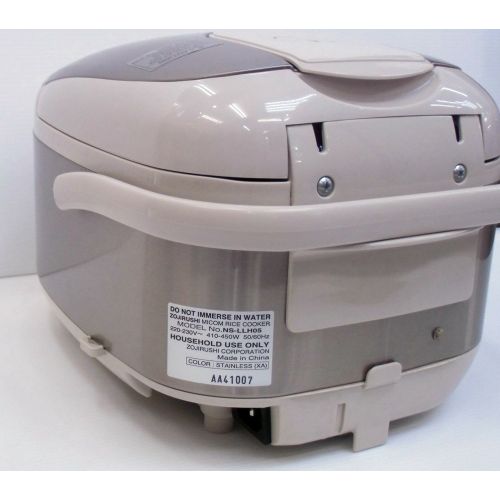  Zojirushi Rice Cooker 0.54l Ns-llh05-xa(for 220-230v, 50/60hz)