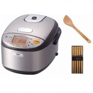 Zojirushi NP-GBC05 Induction Heating System Rice Cooker and Warmer Includes Chopsticks and Spatula