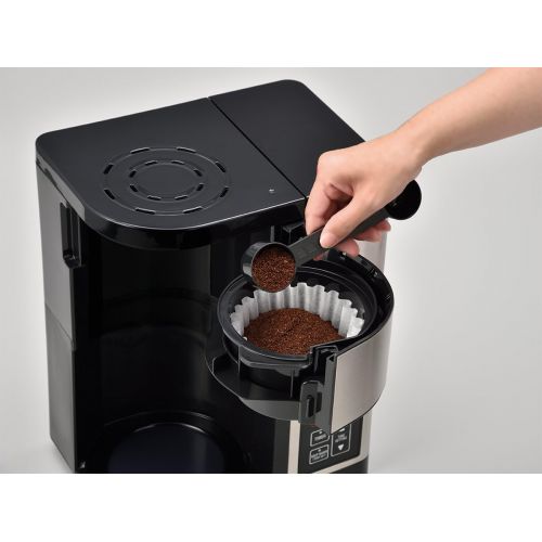  Zojirushi EC-YGC120 Fresh Brew Plus 12-Cup Coffee Maker, Stainless Black