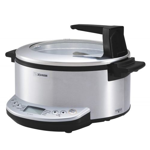  Zojirushi EL-CAC60XZ Multicooker, 6 Qts, Brushed Stainless