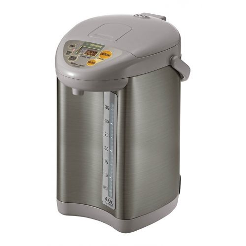  Zojirushi CD-JWC40HS Water Boiler & Warmer, 4 L, Silver Gray