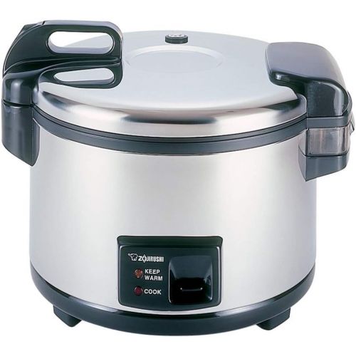  Zojirushi NYC-36 20-Cup (Uncooked) Commercial Rice Cooker and Warmer, Stainless Steel