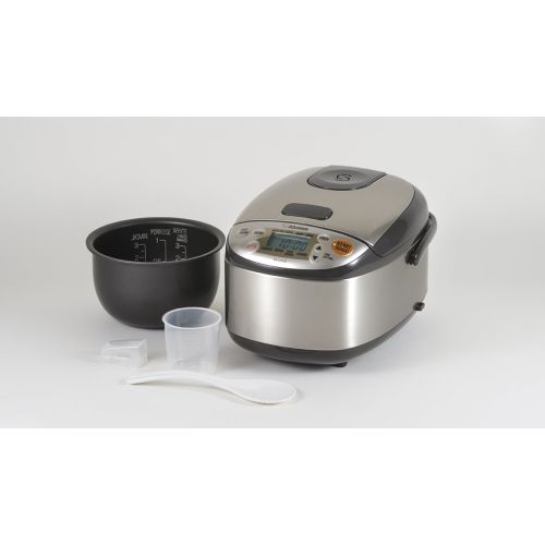  Zojirushi NS-LHC05XT Micom Rice Cooker & Warmer, Stainless Dark Brown