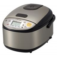 Zojirushi NS-LGC05XB Micom Rice Cooker & Warmer, 3-Cups (uncooked), Stainless Black