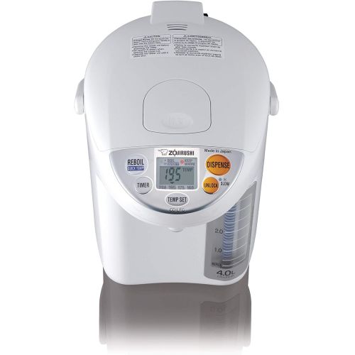  Zojirushi CD-LFC50 Micom Water Boiler and Warmer, 169 oz/5.0 L, White