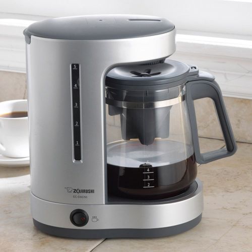  Zojirushi EC-DAC50 Zutto 5-Cup Drip Coffeemaker,Silver